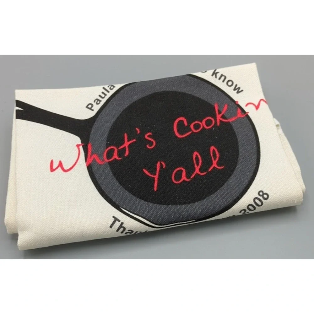 Paula‎ Deen Apron Red Cross 2008 Giveaway 